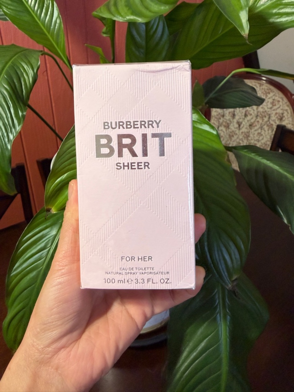 Burberry Brit Sheer Pink Box